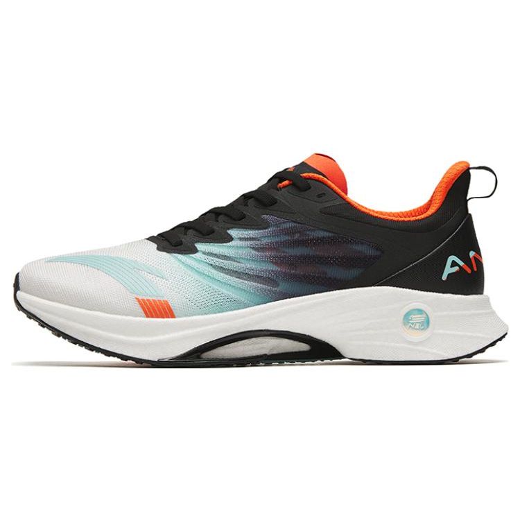 Anta Mach 3.0 Professionelle Rennschuh Stoßdämpfung Rutschfest Abriebfest Low-Top Laufschuhe Herren Laufschuhe Weiß Hellblau 112325583-6 42.5 von Joom DACH