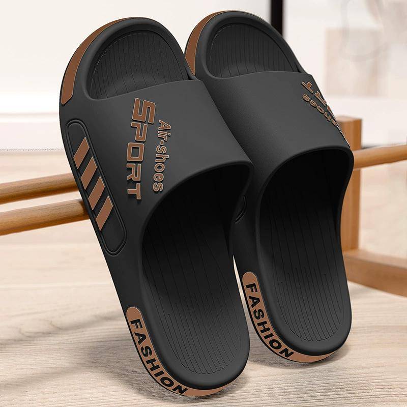 Anti-Geruch-Hausschuhe Herren Sommer Große Größe Neue Coole Hausschuhe Verbreiterte Rutschfeste Sport Herrenschuhe 47-48 gold von Joom DACH