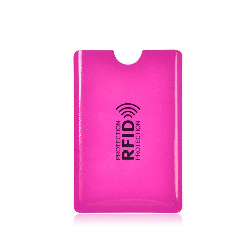 Anti-RFID Wallet Blocking Reader Bankkartenhalter ID Kreditkartenetui Schutz Metall Kreditkartenetui Aluminium von Joom DACH