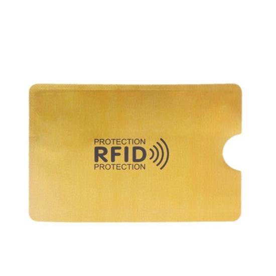 Anti-RFID Wallet Blocking Reader Bankkartenhalter ID Kreditkartenetui Schutz Metall Kreditkartenetui Aluminium von Joom DACH