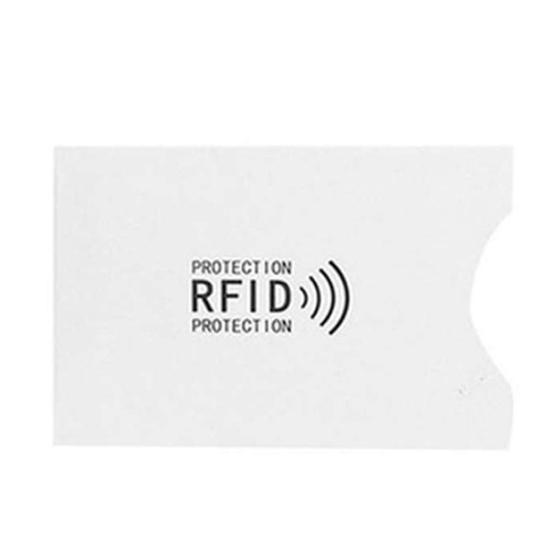 Anti-RFID Wallet Blocking Reader Bankkartenhalter ID Kreditkartenetui Schutz Metall Kreditkartenetui Aluminium von Joom DACH