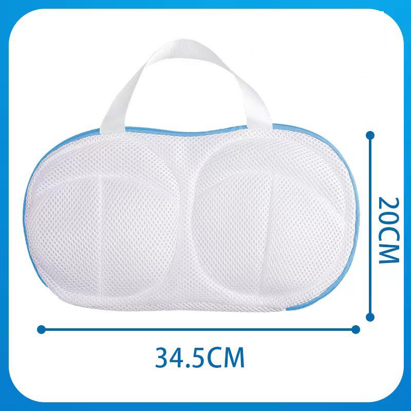 Anti-Verformung-BH-Netzbeutel, maschinenwaschbar, spezielle Polyester-BH-Netzbeutel, Wäsche-Büstenhalter-Beutel, Reinigung von Unterwäsche, Sport-BH blau von Joom DACH