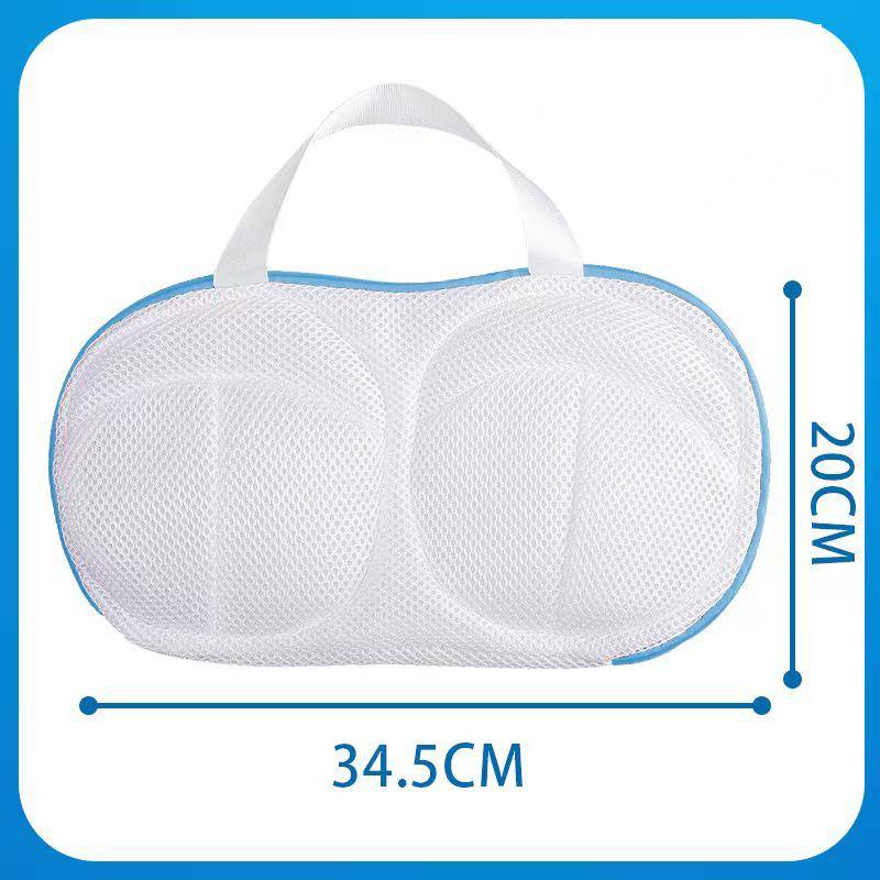 Anti-Verformung-BH-Netzbeutel, maschinenwaschbar, spezielle Polyester-BH-Netzbeutel, Wäsche-Büstenhalter-Beutel, Reinigung von Unterwäsche, Sport-BH blau von Joom DACH