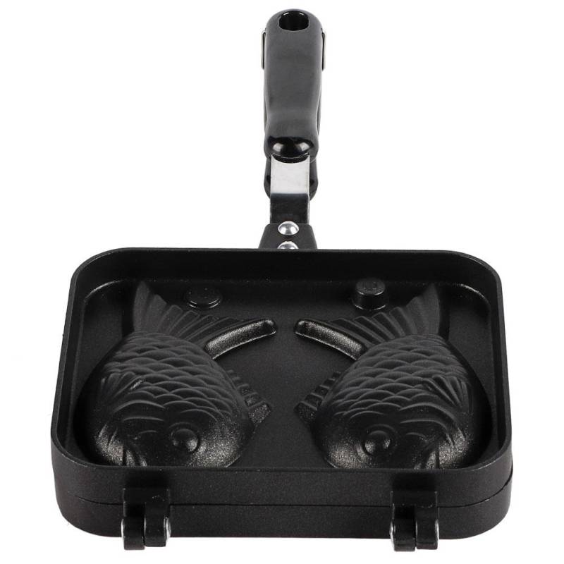 Antihaft-Backformen Waffel Kuchen Maker Pan mit 2 Seiten Fisch Form Edelstahl Form L weiß von Joom DACH