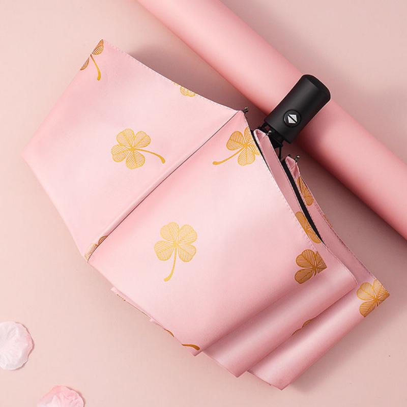 Antiker Sonnenschutz, automatischer Anti-Ultraviolett-Sonnenschutz, faltbarer Regenschirm mit doppeltem Verwendungszweck 28cm von Joom DACH