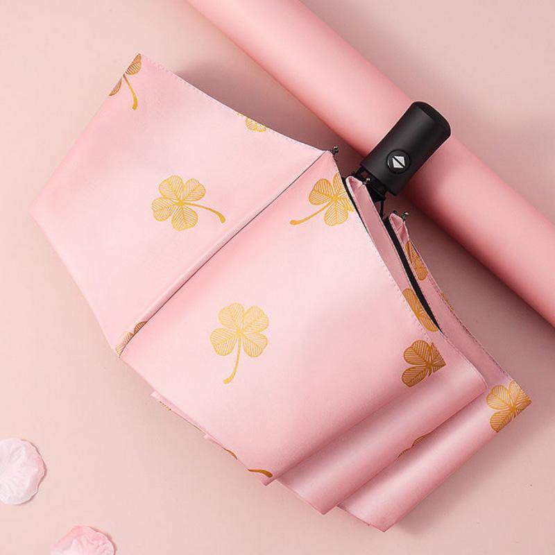 Antiker Sonnenschutz, automatischer Anti-Ultraviolett-Sonnenschutz, faltbarer Regenschirm mit doppeltem Verwendungszweck 28cm von Joom DACH