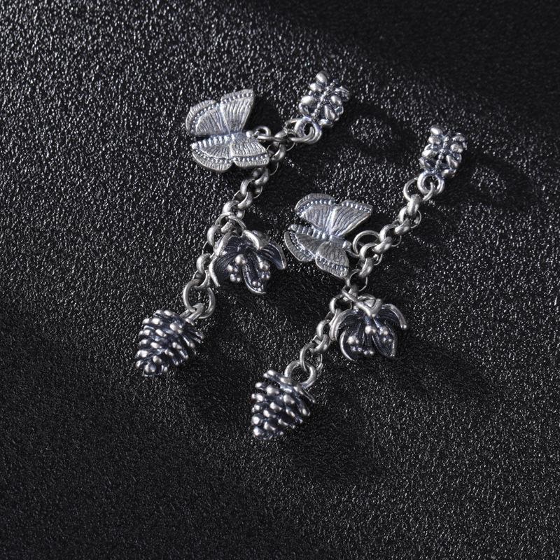 Antiksilberner Kürbisblütenanhänger: Retro Münzbörse & Schmuckanhänger für DIY Halsketten & Armbänder von Joom DACH