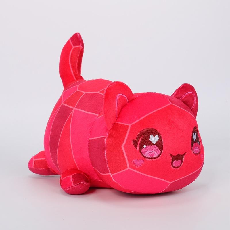 Aphmau Plüsch Heiß Verkauft Katzen Plüschtier Puppe Burger Pommes Katze Weiches Kissen 26cm dunkle khaki von Joom DACH