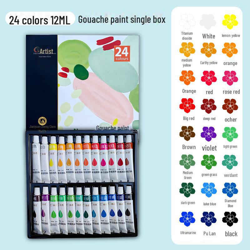 Aquarell-Gouache-Malset für Anfänger – Spezieller Künstlerbedarf für Kunststudenten von Joom DACH