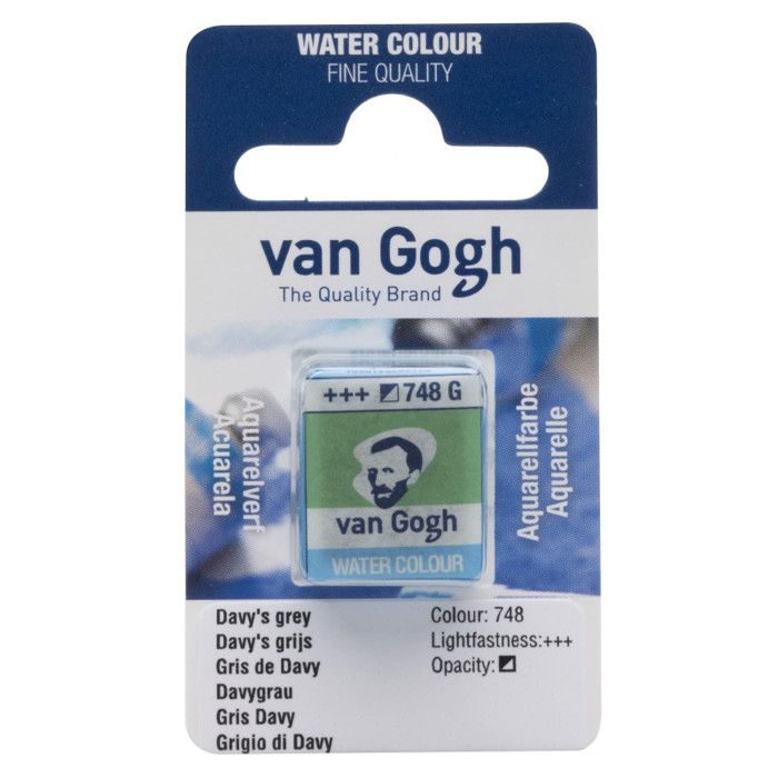 Aquarellfarbe van Gogh Näpfchen Davysgrau 748 grau von Joom DACH
