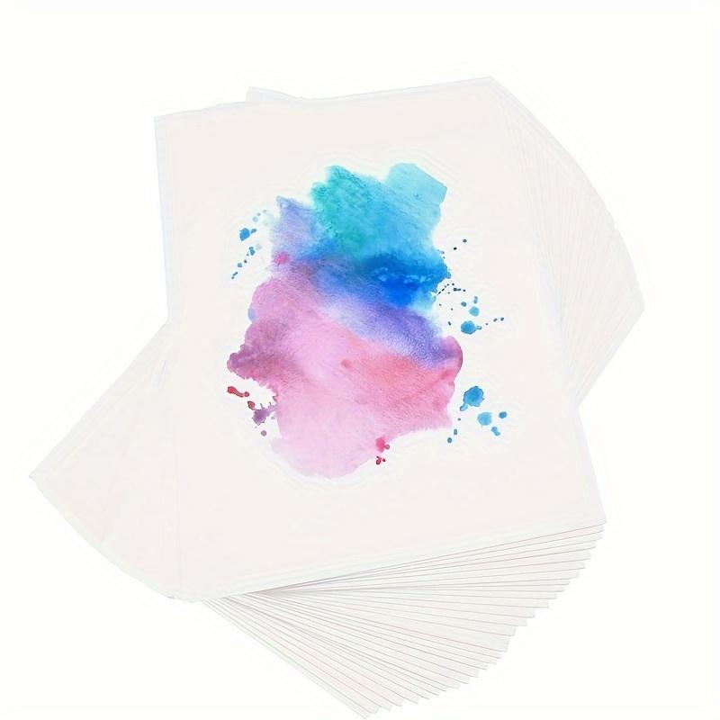 Aquarellpapier, Großpackung, 140 lb/300 g/m², 25,4 x 38,1 cm, 50 Blatt, Zeichenpapier, Künstlerbedarf für Erwachsene, Skizzenblock, Aquarellpapier, gemischt, 50 Stück Pack of 50 von Joom DACH