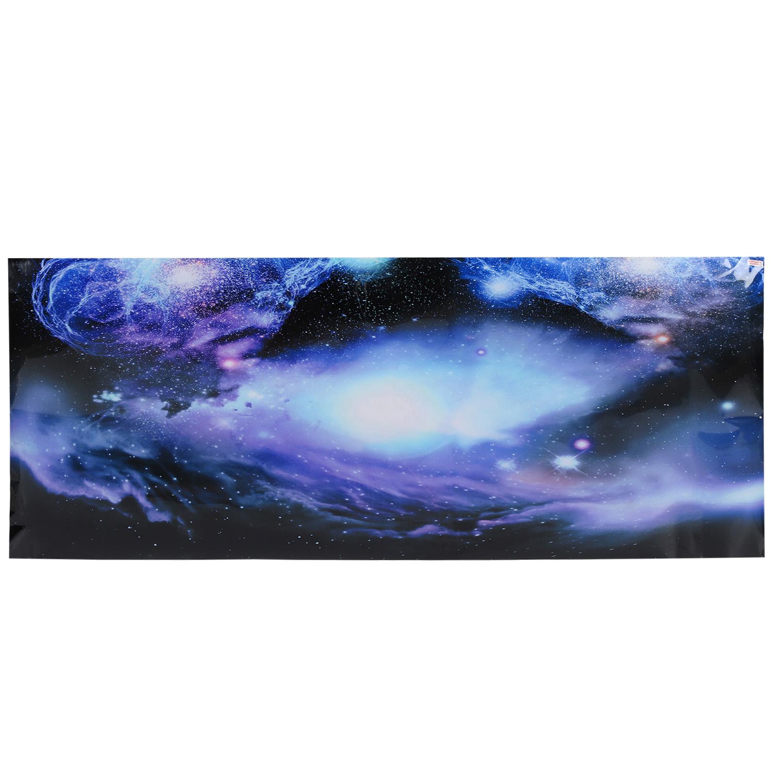 Aquarium Landschaft Aufkleber Poster PVC Aquarium Malerei Aufkleber Universum Sterne Dekor von Joom DACH
