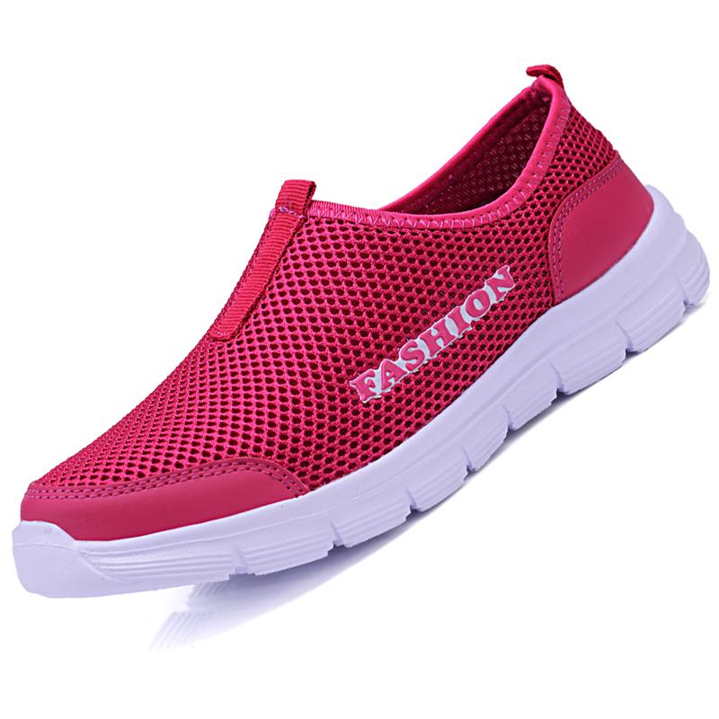 Aquaschuhe für Damen, atmungsaktive Sandalen aus Mesh, leicht, schnelltrocknend, bequem, Slip-On-Pantoletten für Damen 35 von Joom DACH