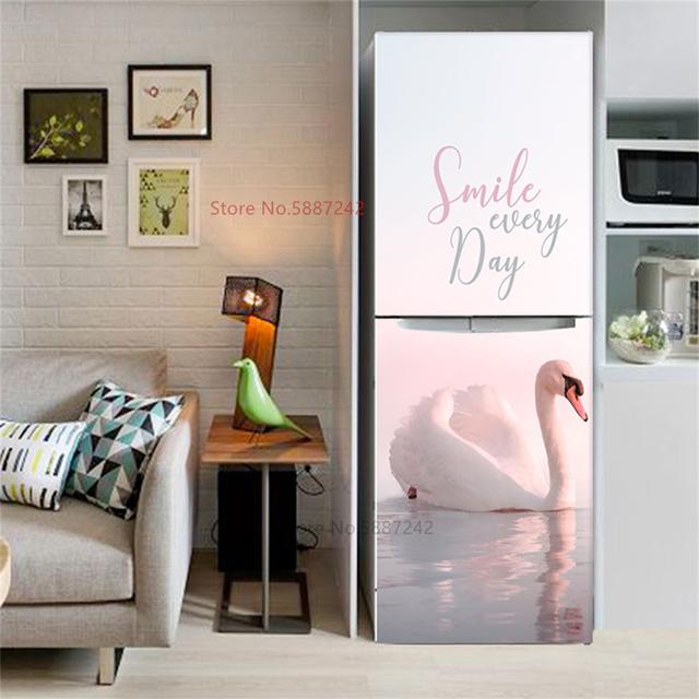 Arabischer Kühlschrankaufkleber Bambuswald Kühlschranktapete Vinyl Türabdeckung Bier selbstklebendes Wandbild Küchendekor Aufkleber Poster 60x180cm(1pcs) von Joom DACH