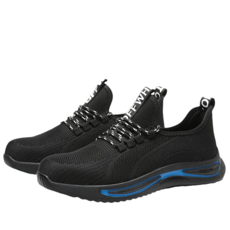 Arbeitsschuhe Herren Anti-Stoss und Durchtrittsicher Stahlkappe Abriebfeste Kevlarsohle Sicherheitsschuhe 45 von Joom DACH