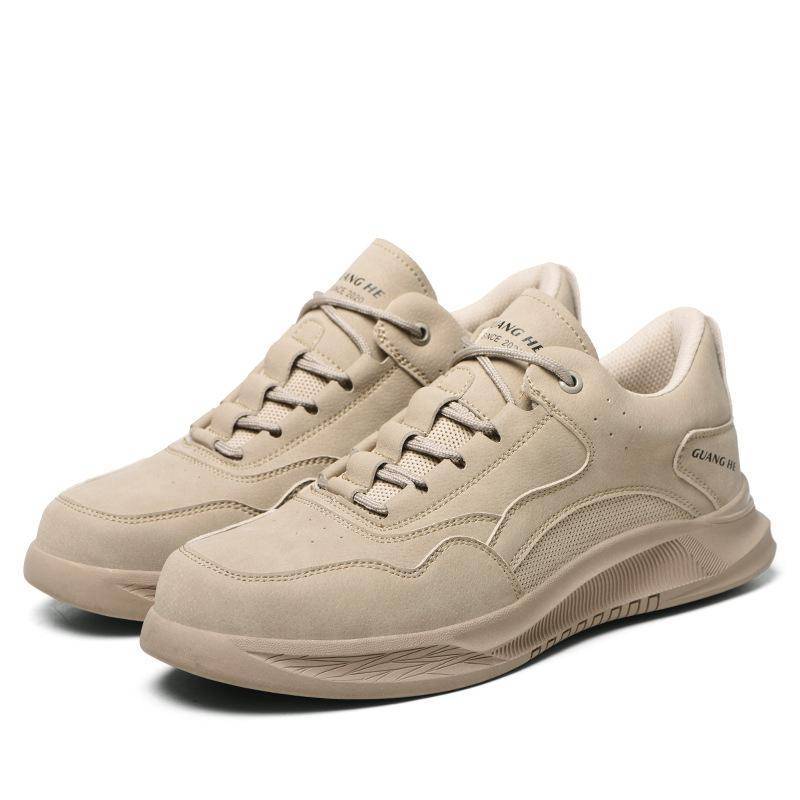 Arbeitsschuhe Herren Deodorant, Verschleißfeste, Schlagfeste Und Durchstichfeste Sicherheitsschuhe Mit Stahlsackkopf 46 von Joom DACH