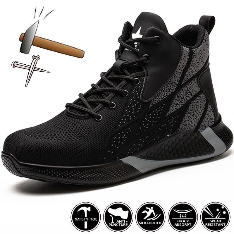 Arbeitsstiefel Sicherheitsstiefel mit Stahlkappe Herren Damen Arbeitsschuhe Turnschuhe Leichte Sicherheitsschuhe mit Durchtrittschutz Herren Unzerstörbare Stiefel 38 Arbeitsstiefel Sicherheitsstiefel mit Stahlkappe Herren Damen Arbeitsschuhe Turnschuhe Leichte Sicherheitsschuhe mit Durchtrittschutz Herren Unzerstörbare Stiefel 38 von Joom DACH