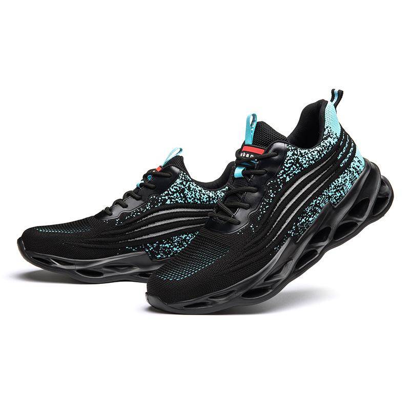 Arbeitsversicherungsschuhe, Vier-Jahreszeiten-Baustellenschutzschuhe, Anti-Smashing- und Anti-Piercing-Sicherheitsschuhe für Männer 48 von Joom DACH