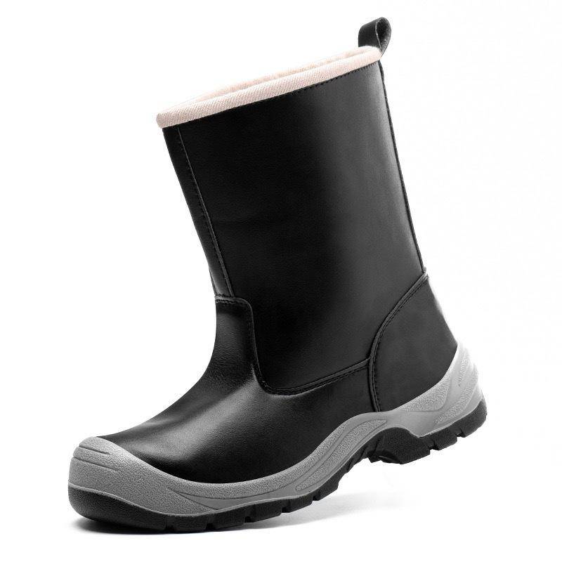 Arbeitsversicherungsschuhe Herren Anti-Smashing, Anti-Piercing und verschleißfeste Ölfeld-Minenstiefel Stahl Baotou Sicherheitsschuhe 42 von Joom DACH