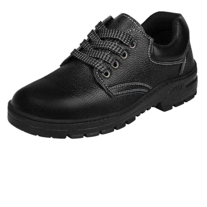 Arbeitsversicherungsschuhe Herren Anti-Smashing und Anti-Piercing Stahl Baotou Verschleißfeste Sicherheitsschuhe 45 von Joom DACH