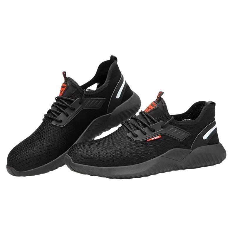 Arbeitsversicherungsschuhe Herren-Schutzschuhe Deodorant, bruchsichere und durchstichfeste Baotou-Sicherheitsschuhe aus Stahl 45 von Joom DACH