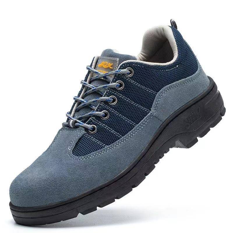 Arbeitsversicherungsschuhe Herren Vier-Jahreszeiten-Sommer-Atmungsaktive, Anti-Smashing- und Anti-Piercing-Sicherheitsschuhe mit Stahlsackkopf 45 von Joom DACH