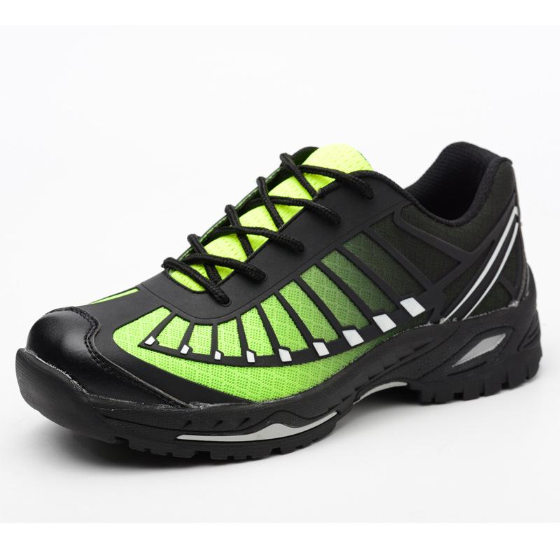Arbeitsversicherungsschuhe für Herren, atmungsaktive Sicherheitsschuhe mit Stahlkopf, Anti-Smashing- und Anti-Piercing-Arbeitsschuhe 48 von Joom DACH