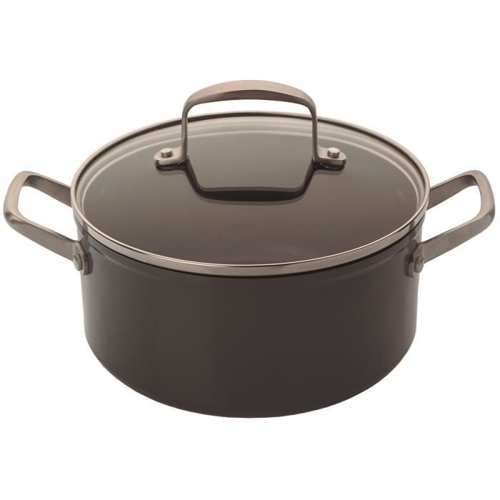 Arcos Endura 697100 Antihaft-Kasserolle mit geschmiedetem Aluminiumblatt und 20 cm Edelstahlgriff in einer Schachtel, von Joom DACH