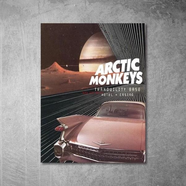 Arctic Monkeys Musikalbum-Poster „AM Favourite Worst Nightmare Album“, Leinwandbild, Druck, Wand, HD-Bild, Kunst, Wohnzimmer, Heimdekoration 30x40cm No Framed von Joom DACH