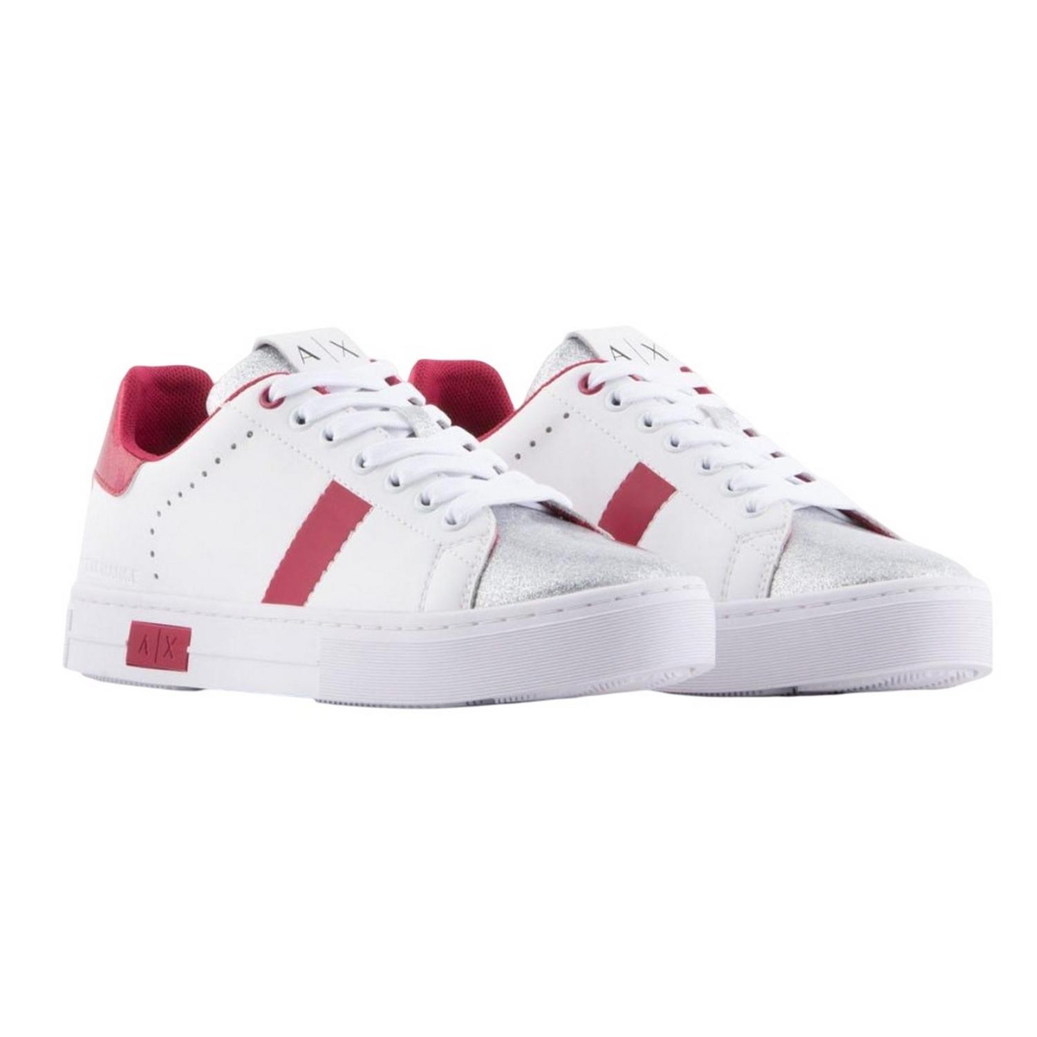 Armani Exchange Damen-Sneaker 2 UK rot/weiß Armani Exchange Damen-Sneaker 2 UK rot/weiß von Joom DACH