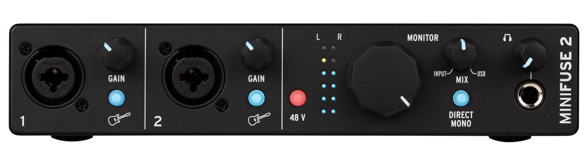 Arturia Musikproduktionssoftware inklusive Dual Audio & MIDI Interface MiniFuse 2 Schwarz schwarz von Joom DACH