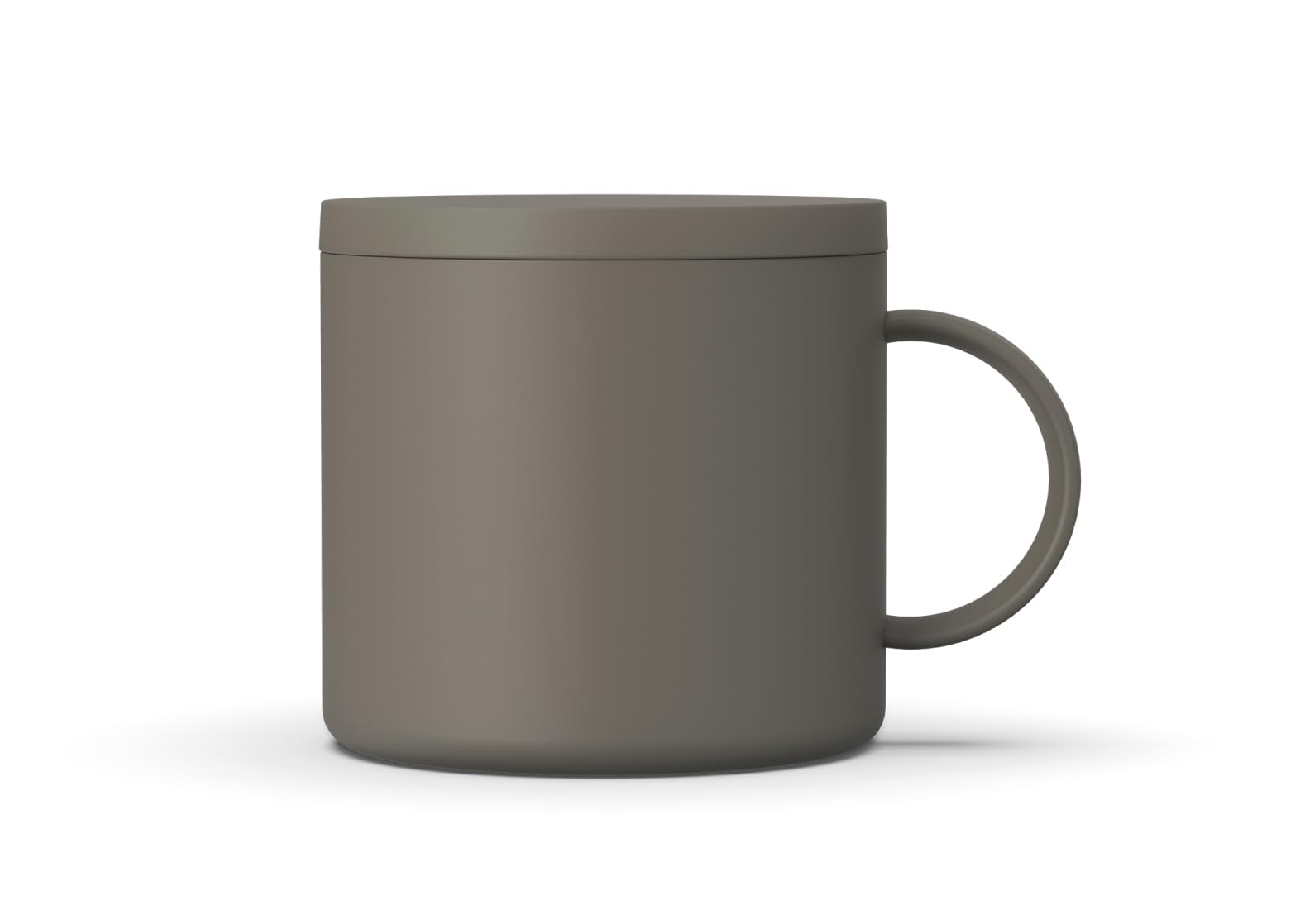 Asbel Thermoisolier-Vakuumbecher mit Spülmaschinenfestem Weitem Schatten-Grauem Becher, Isoliert, Deckel, MG-F300, Sicher, Mund, von Joom DACH
