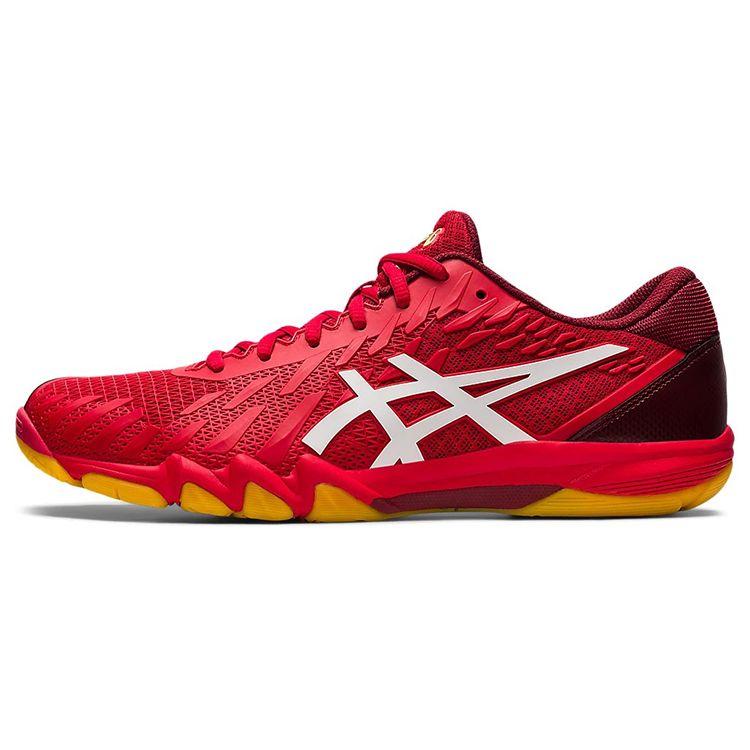 Asics Attack Bladelyte 4 Classic Red Herren Sneaker Weiß 1073A001-601 42 von Joom DACH