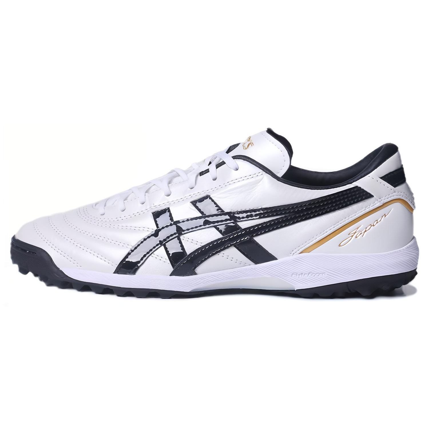 Asics C3 Bequemer Freizeit-TF (Gummistollen) Hartplatz Kunstrasen Känguruleder Fußballschuhe Herren Fußballschuhe Weiß 1113A032-100 39 von Joom DACH