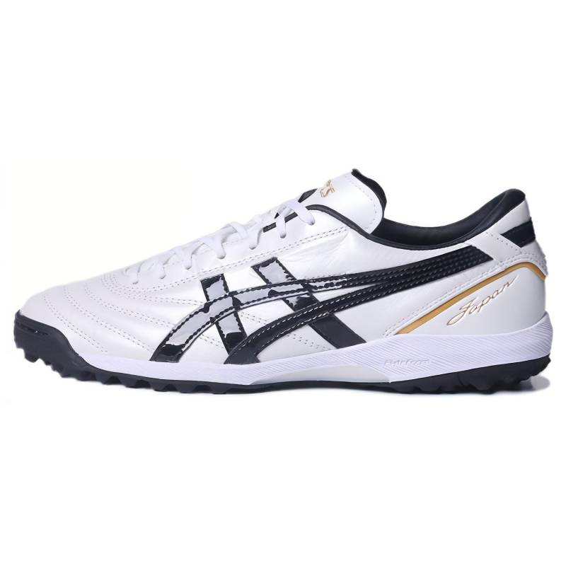 Asics C3 Bequemer Freizeit-TF (Gummistollen) Hartplatz Kunstrasen Känguruleder Fußballschuhe Herren Fußballschuhe Weiß 1113A032-100 39 von Joom DACH