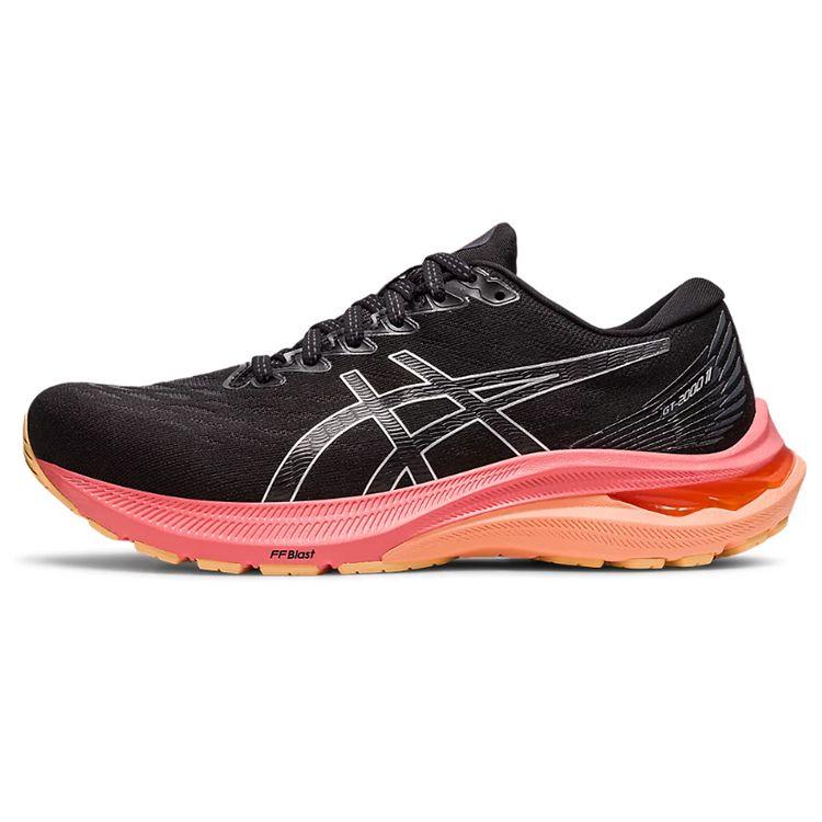 Asics GT 2000 11 Schwarz Pink Pfirsich Damen Sneaker Reinsilber 1012B271-006 37 von Joom DACH