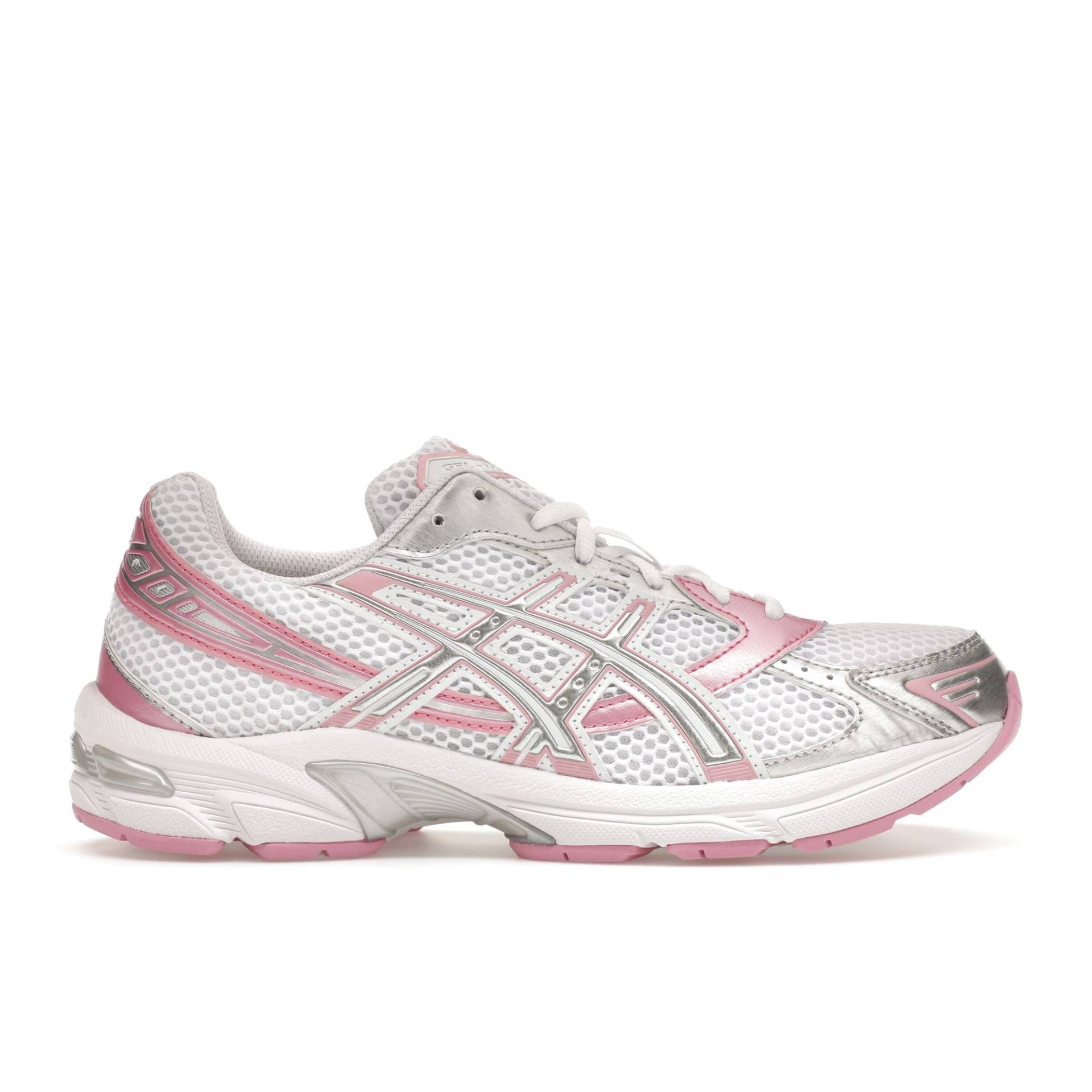 Asics Gel 1130 Weiß Silber Rosa Damen Sneaker Reinsilber 1202A507-100 39 von Joom DACH