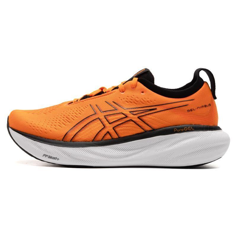 Asics Gel-Nimbus 25 Bequeme Vielseitige Low-Top Marathon-Laufschuhe Herren Sneaker Orange 1011B547-800 40.5 von Joom DACH