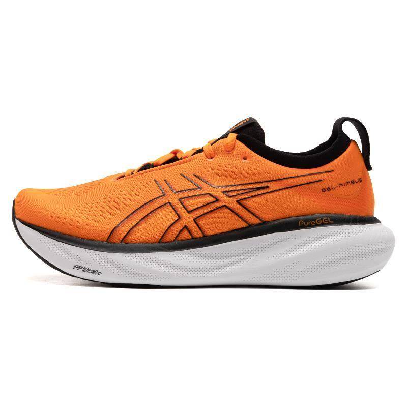 Asics Gel-Nimbus 25 Bequeme Vielseitige Low-Top Marathon-Laufschuhe Herren Sneaker Orange 1011B547-800 40.5 von Joom DACH