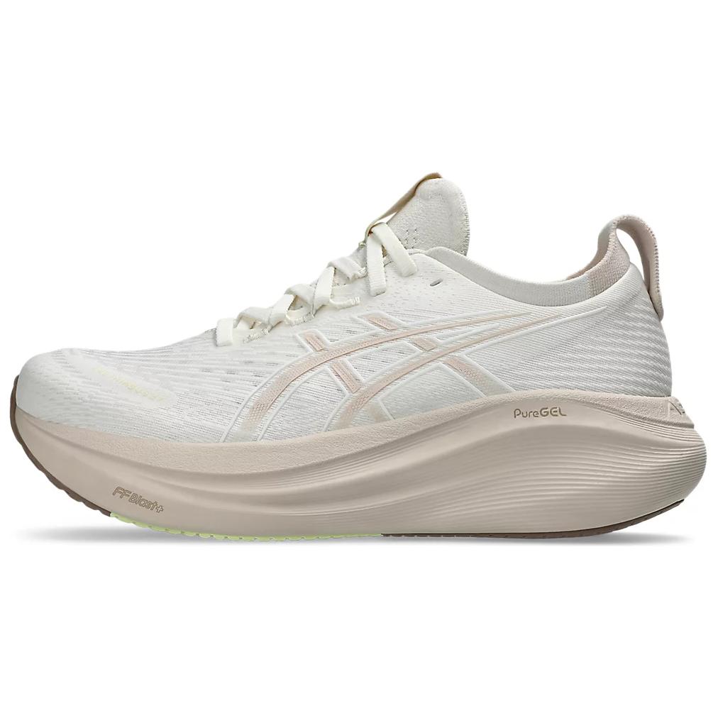 Asics Gel Nimbus 27 Cream Mineral Beige Damen Sneaker 1012B753-102 39 von Joom DACH