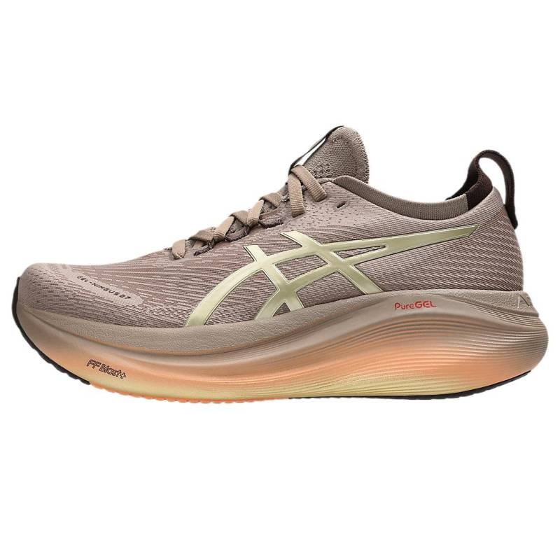 Asics Gel Nimbus 27 Luxe Damen Sneaker Braun Taupe-Grau 1012B816-020 36 von Joom DACH