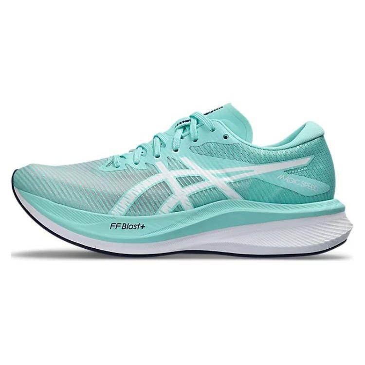 Asics Magic Speed 3 Illuminate Mint Damen Sneaker Grün Weiß 1012B518-401 39.5 von Joom DACH
