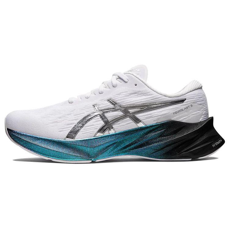 Asics Novablast 3 Platinum White Pure Silver Herren-Sneaker 1011B461-100 42.5 von Joom DACH