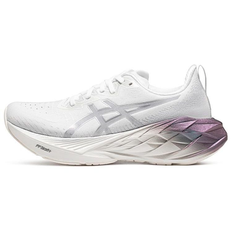 Asics Novablast 4 Platinum Real White Pure Silver Damen Sneaker 1012B722-100 38 von Joom DACH