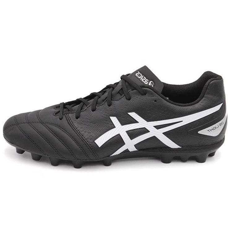 Asics Pro Runde Zehenpartie Schnürschuh Kunstrasen Ag (Gummistollen) Strapazierfähige Unterstützung Leichte Fußballschuhe Herren Fußballschuhe Schwarz Weiß 1103A116-001 40 von Joom DACH