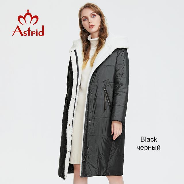 Astrid Women's winter jacket female parkas long Plush Padded coat for women 2025 Oversize warm clothing fur hooded outerwear AT-10090 5XL grün von Joom DACH