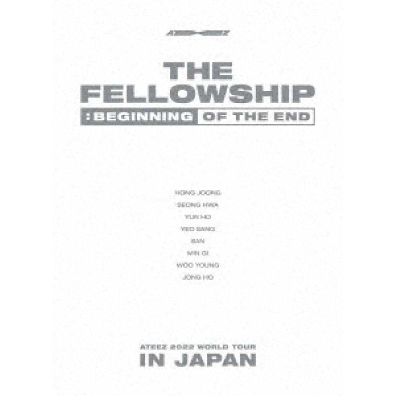 Ateez 2022 Welttournee [The Fellowship BegInnIng Of The End] in Japan [2 Blu-Ray-Discs + Fotoheft + Waren] von Joom DACH