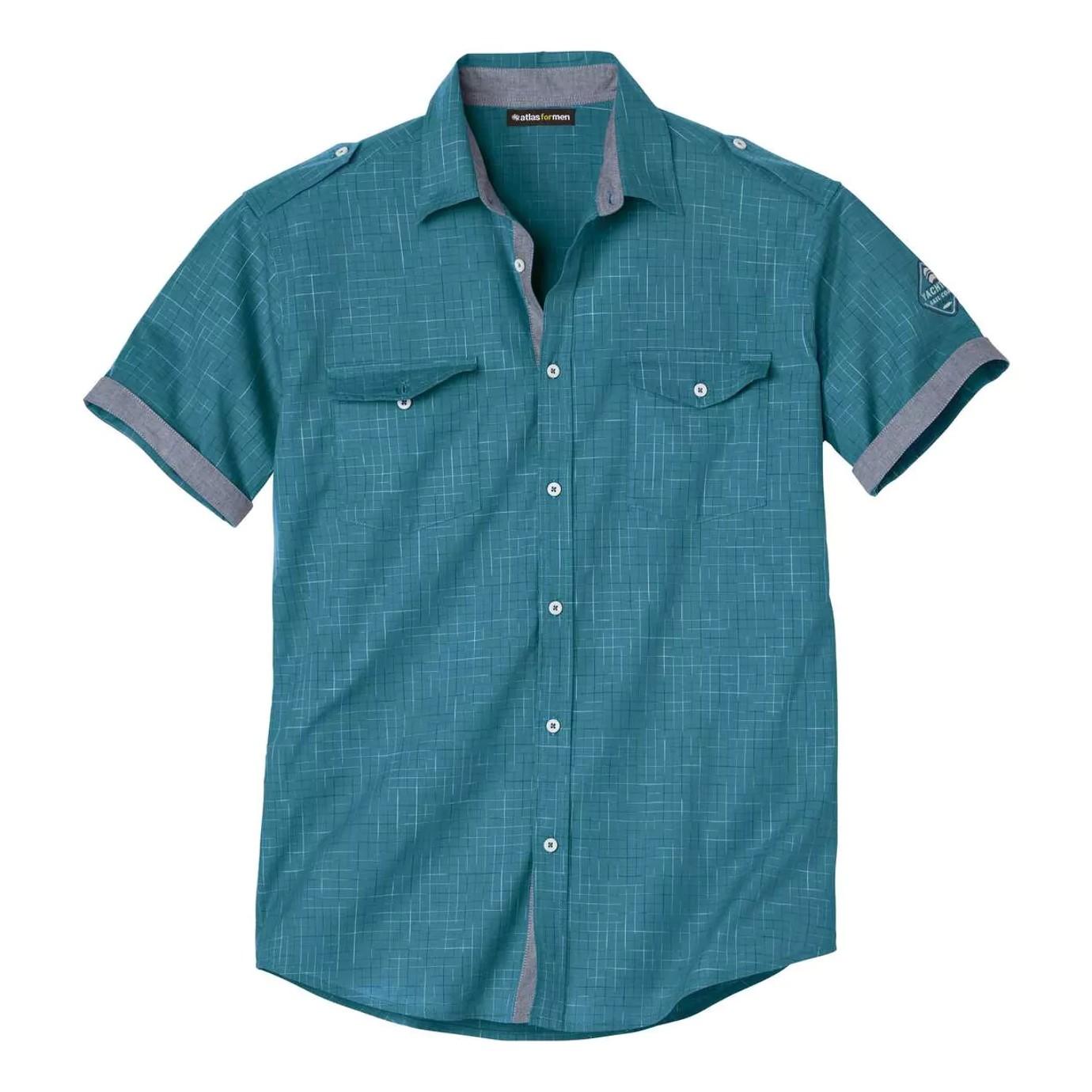 Atlas For Men Herren Poplin Pilothemd M von Joom DACH