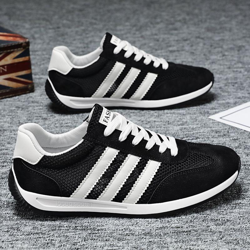 Atmungsaktive, leichte Laufschuhe aus Mesh für den Sommer für Herren – koreanischer Stil, weiche Sohle, modisches Forrest-Gump-Design. 41 von Joom DACH