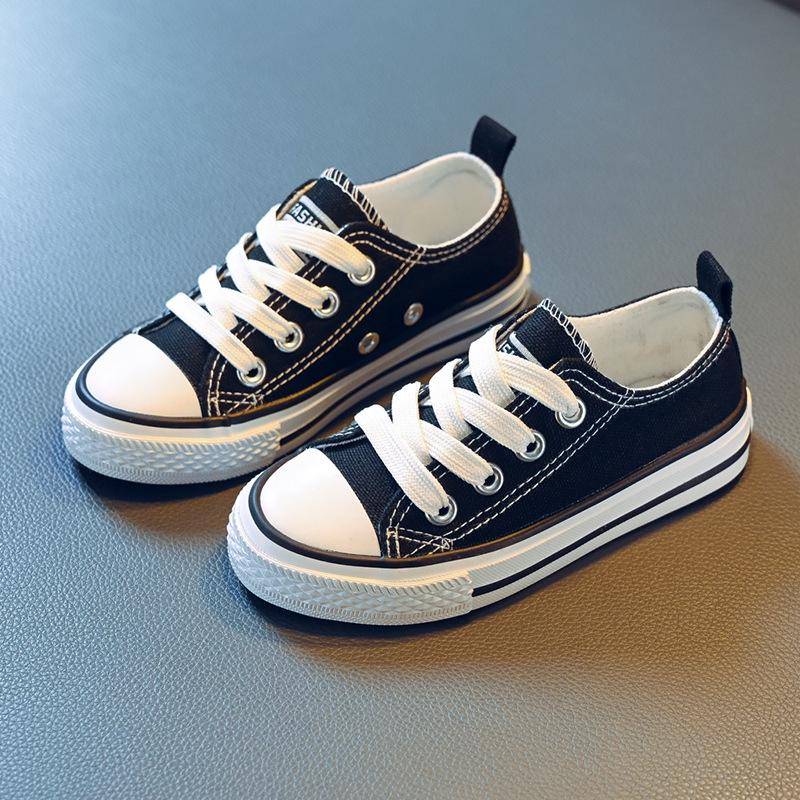 Atmungsaktive Canvas-Sneakers für Jungen und Mädchen im Frühjahr 2023 35 schwarz Atmungsaktive Canvas-Sneakers für Jungen und Mädchen im Frühjahr 2023 35 schwarz von Joom DACH